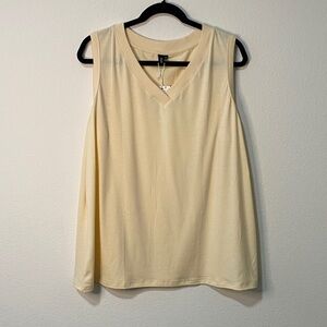 3XL Tank Top Women V Neck Sleeveless Tee Shirt Trendy Beach Vacation Outfit